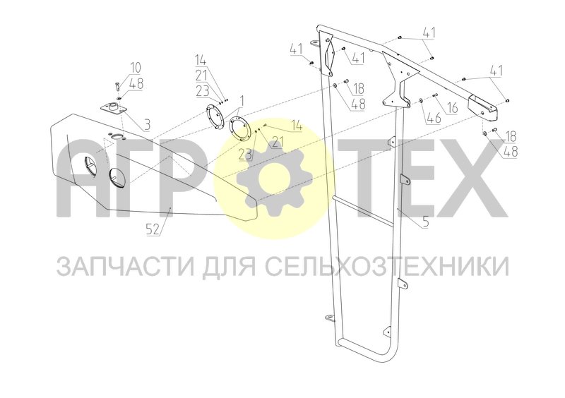 Чертеж Кронштейн (МРУ-2.23.510)